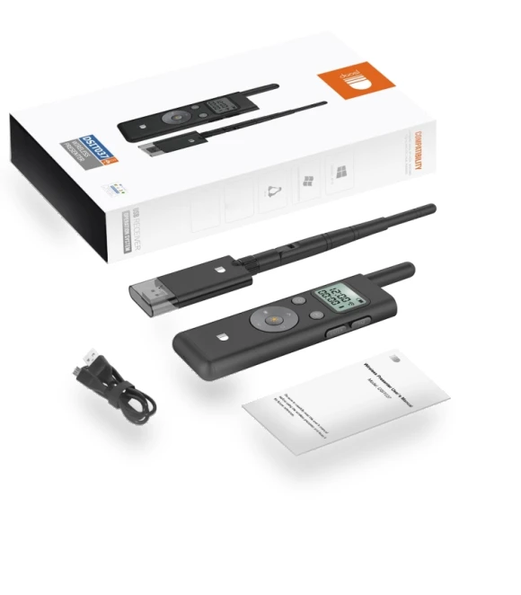 Long Distance Laser Remote Control Green Light Page Turner — Presentation Pointers, Doosl