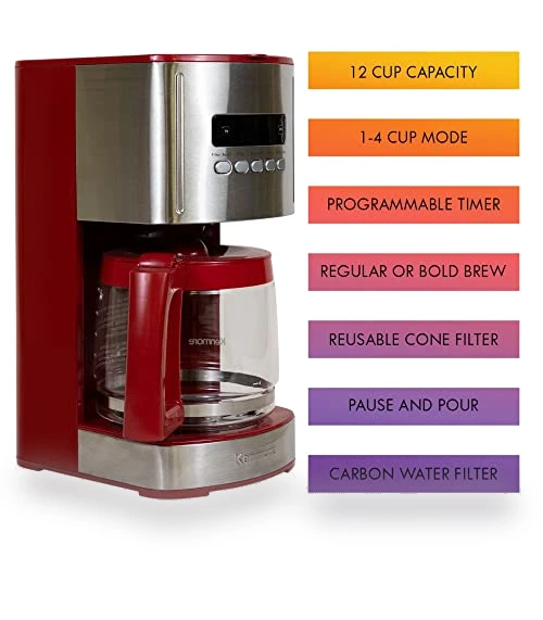 12 Cup Programmable Coffee Maker — Coffee Makers, Kenmore