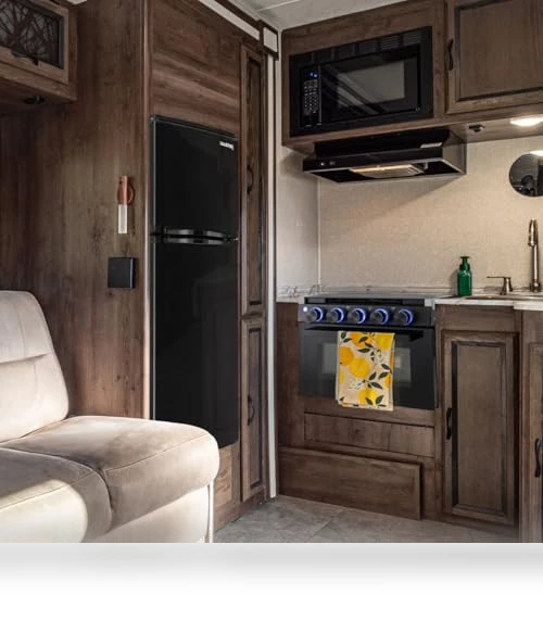 12V RV Refrigerator with Freezer — Mini Fridges, RecPro