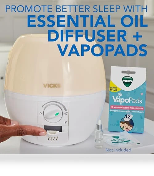 3-in-1 SleepyTime Humidifier — Air Moisturizers, Vicks