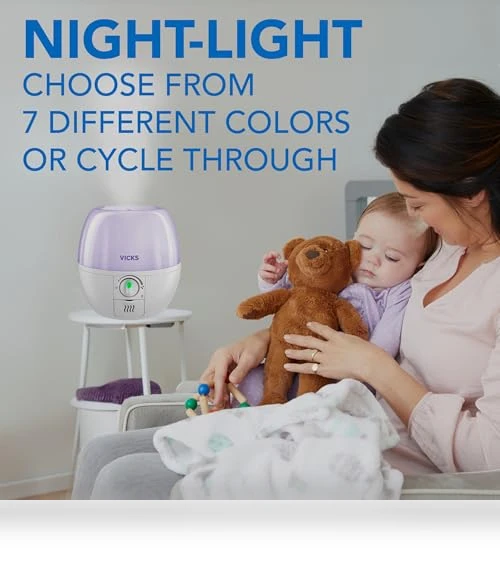 3-in-1 SleepyTime Humidifier — Air Moisturizers, Vicks