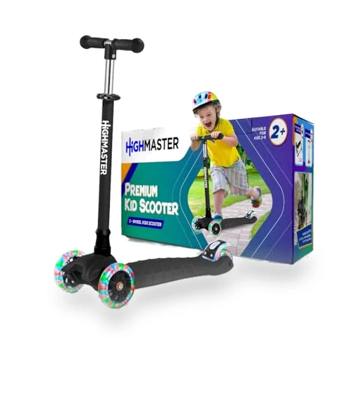 3 Wheel Kick Scooter — Helmets, HighMaster
