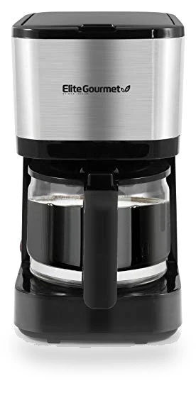 Automatic 5-Cup Brew & Drip Coffee Maker — Brewing Excellence, Elite Gourmet