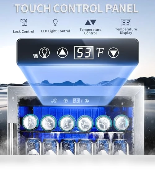 Beverage Refrigerator — Drink Coolers, Antarctic Star
