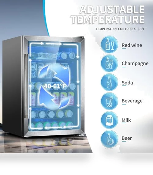 Beverage Refrigerator — Drink Coolers, Antarctic Star