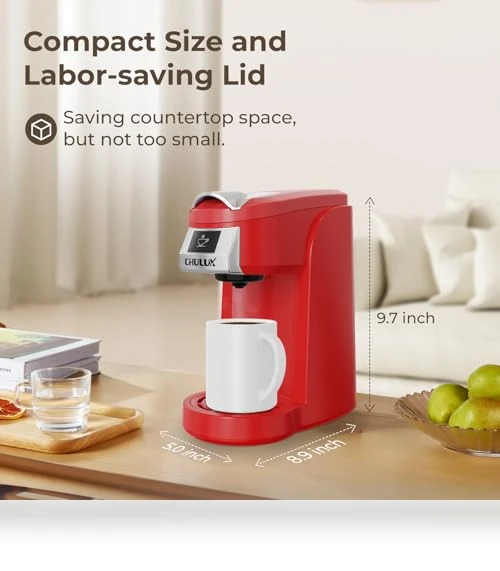 Classic Single Serve Coffee Maker for K Cup — Coffee Makers, CHULUX