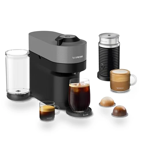 Coffee and Espresso Maker with Milk Frother — Coffee & Espresso Combos, Nespresso
