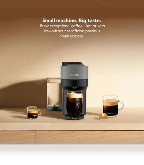 Coffee and Espresso Maker with Milk Frother — Coffee & Espresso Combos, Nespresso