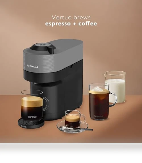 Coffee and Espresso Maker with Milk Frother — Coffee & Espresso Combos, Nespresso