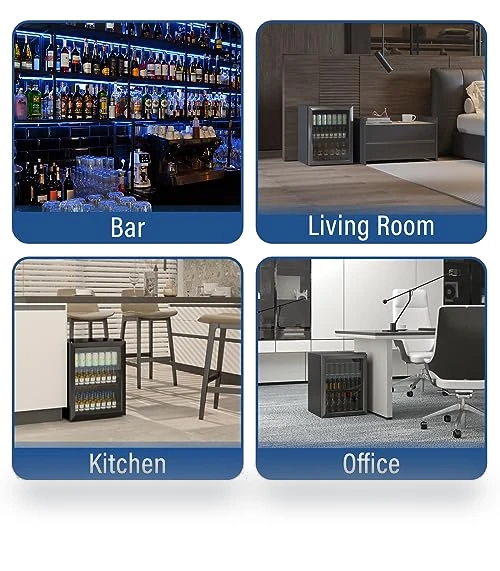 Compact Beverage Refrigerator — Mini Fridges, Erivess