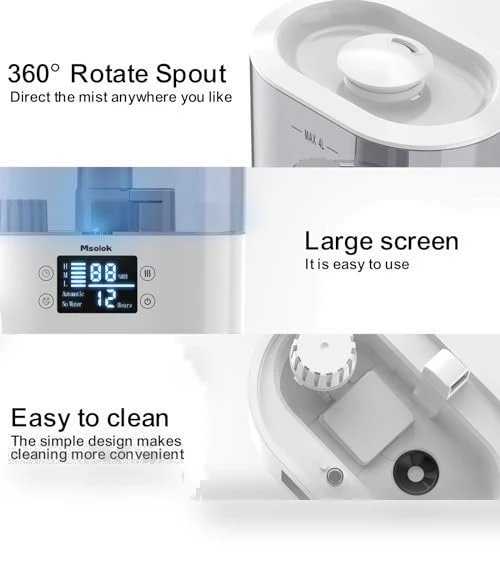 Cool Mist Air Humidifier — Air Moisturizers, Msolok