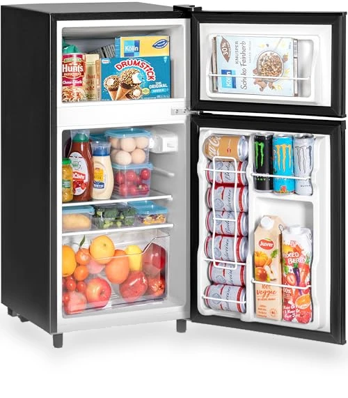 Double Door Refrigerator with Freezer — Mini Fridges, Tehanld