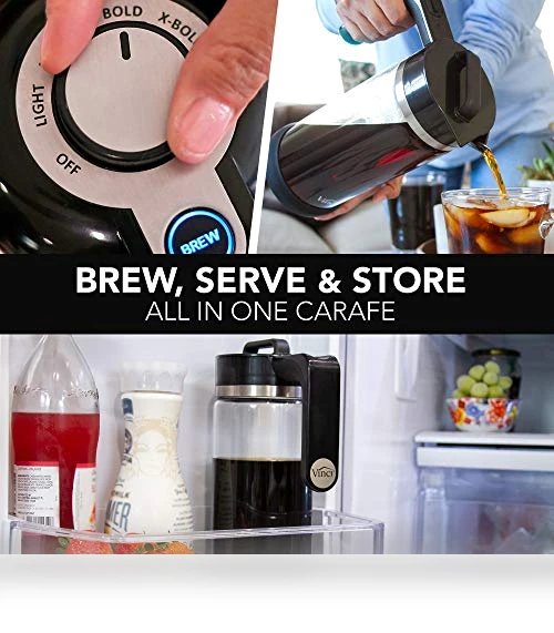 Express Cold Brew Coffee Maker — Chilled Brew Essentials, VINCI