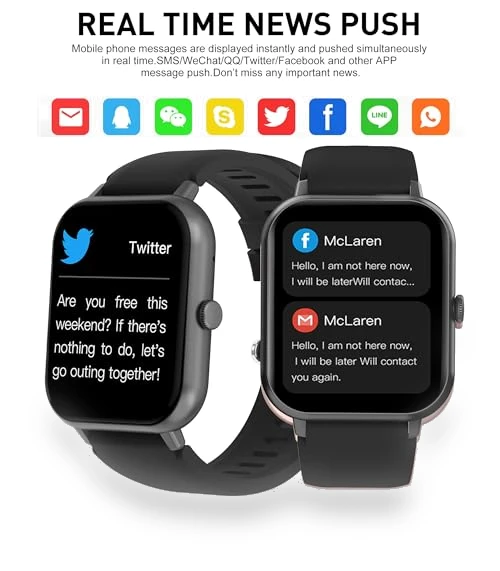 Fitness Tracker Smartwatch — Smartwatches, PLEIVO