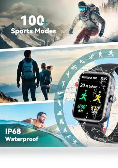 Fitness Tracker Smartwatch — Smartwatches, Quican