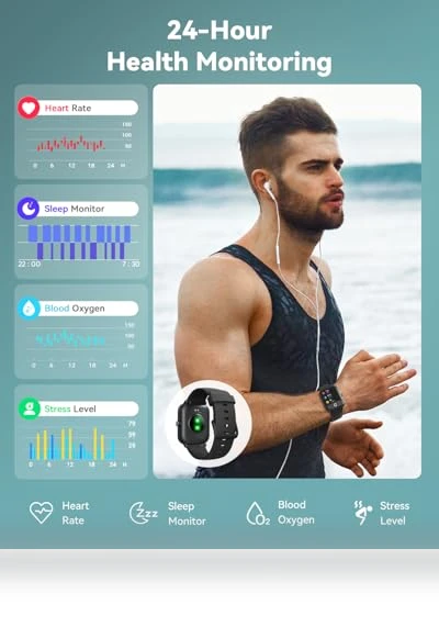 Fitness Tracker Smartwatch — Smartwatches, Quican