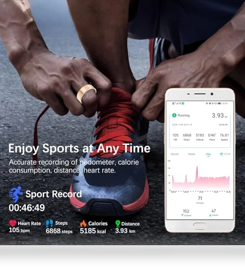 Health Tracker Ring — Smart Rings, KNGAD