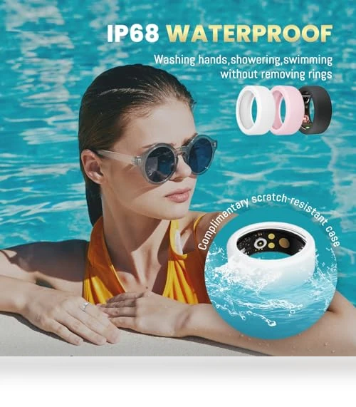 Health Tracker Smart Ring — Wearable Accessories, Oucscru