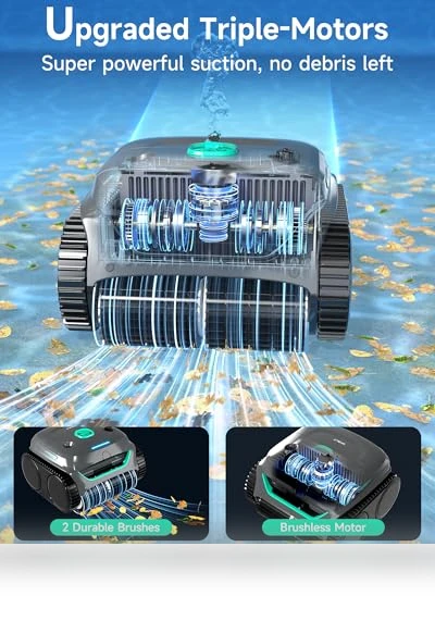 Inground Pool Vacuum Robot — Smart Cleaning Robots, WYBOT