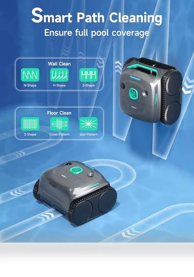 Inground Pool Vacuum Robot — Smart Cleaning Robots, WYBOT