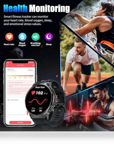 Military Smart Watch — Smartwatches, SUNKTA