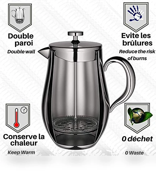Piston Coffee Maker — Brewing Excellence, VeoHome