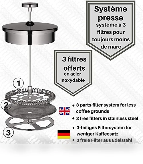 Piston Coffee Maker — Brewing Excellence, VeoHome