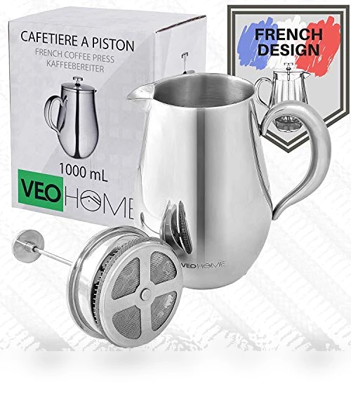 Piston Coffee Maker — Brewing Excellence, VeoHome