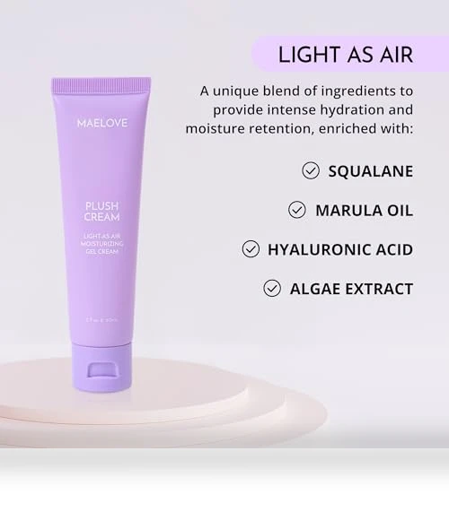 Plush Cream Lightweight Moisturizer — Creams & Moisturizers, MAELOVE