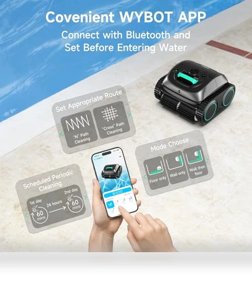 Pool Robot Vacuum — Smart Cleaning Robots, WYBOT