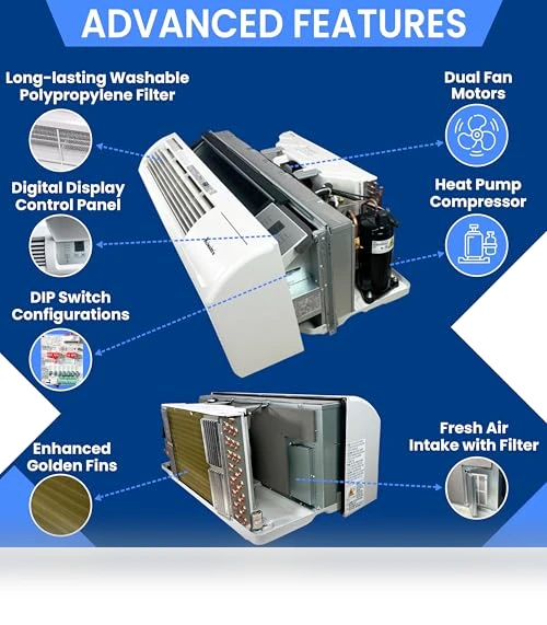 PTAC Air Conditioner Heat Pump — Cooling Solutions, Klimaire