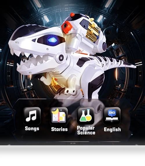 Remote Control Dinosaur Toy — Interactive Animal Companions, BEZGAR