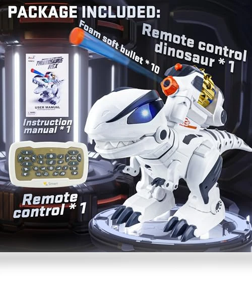 Remote Control Dinosaur Toy — Interactive Animal Companions, BEZGAR