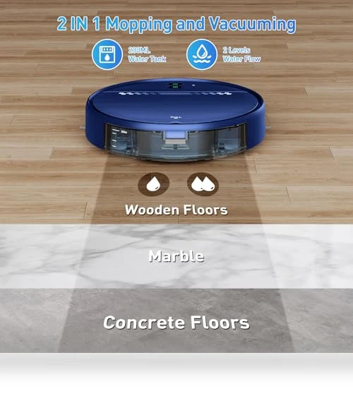 Robot Vacuum and Mop Combo — Smart Cleaning Robots, MANVN