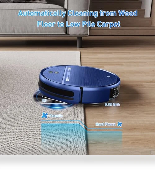 Robot Vacuum and Mop Combo — Smart Cleaning Robots, MANVN