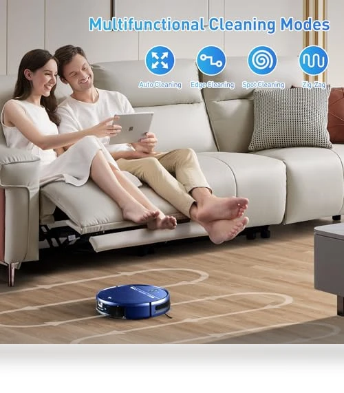 Robot Vacuum and Mop Combo — Smart Cleaning Robots, MANVN