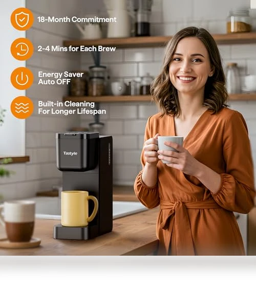 Single Serve Coffee Maker — Brewing Excellence, Tastyle