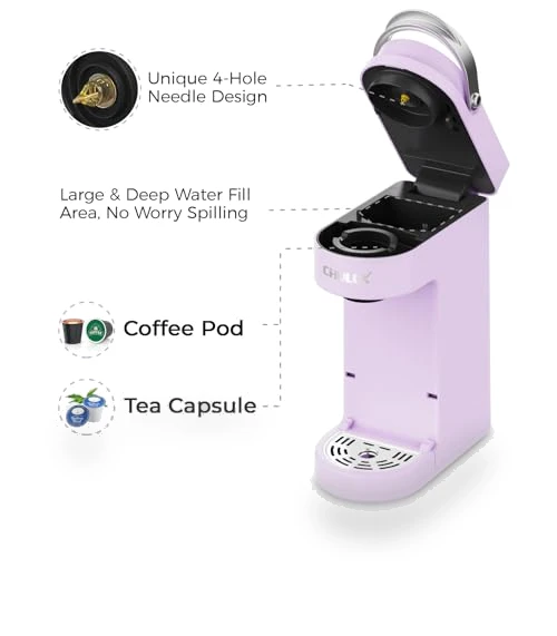 Slim Single Serve Coffee Maker for K Pods — Coffee Makers, CHULUX