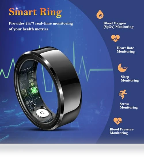 Smart Fitness Tracker Ring — Smart Rings, Delcast