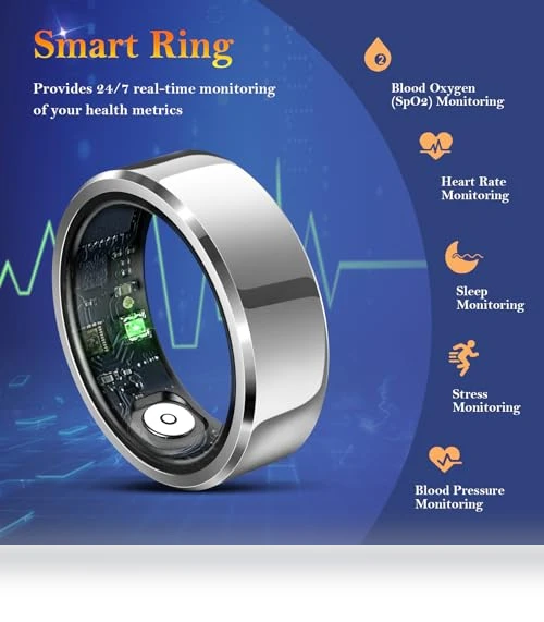 Smart Fitness Tracker Ring — Smart Rings, Delcast