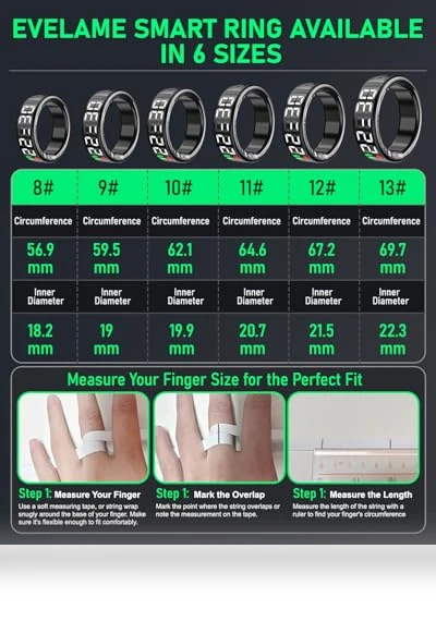 Smart Ring with LED Display — Smart Rings, KXKL