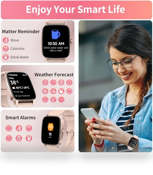 Smart Watch with Bluetooth Calling — Smartwatches, YMZ