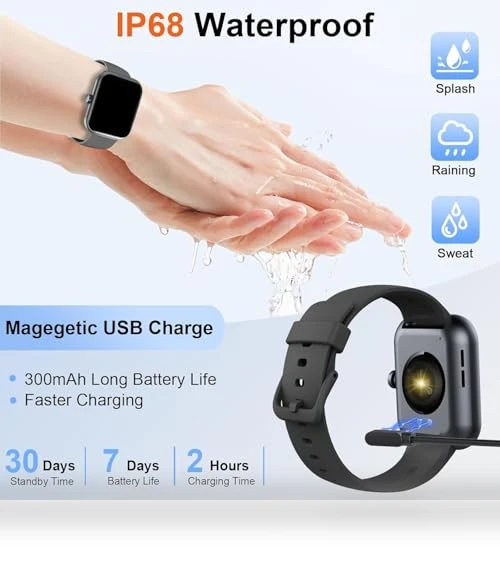 Smart Watch with Fitness Tracker — Smartwatches, Matast