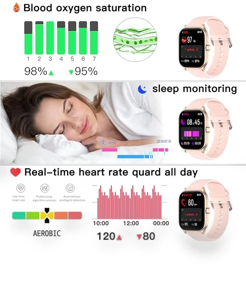 Smart Watch with Health Monitoring — Smartwatches, Othalne
