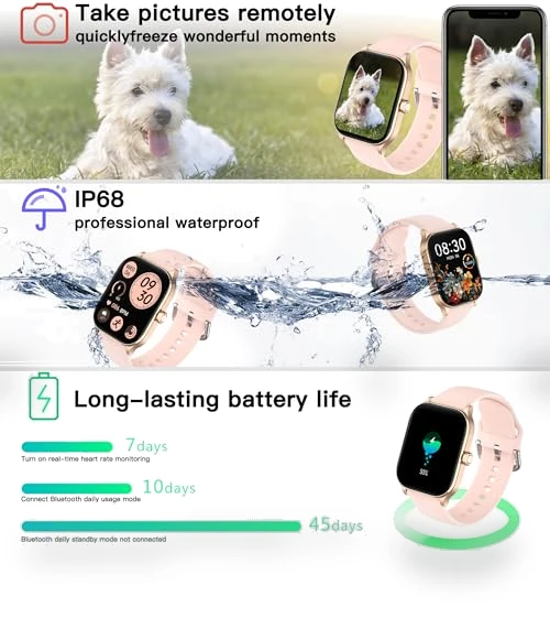 Smart Watch with Health Monitoring — Smartwatches, Othalne