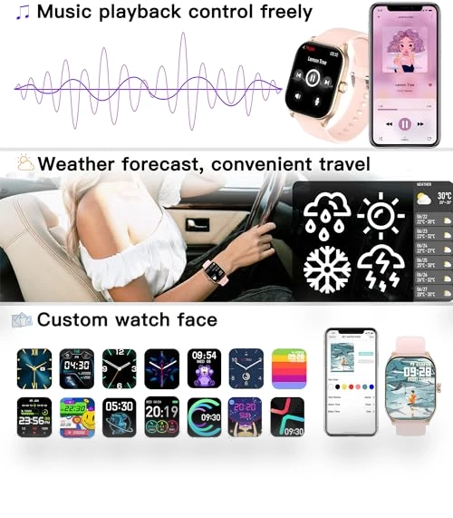 Smart Watch with Health Monitoring — Smartwatches, Othalne