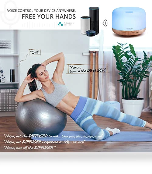 Smart Wi-Fi Essential Oil Diffuser — Diffusers, ASAKUKI