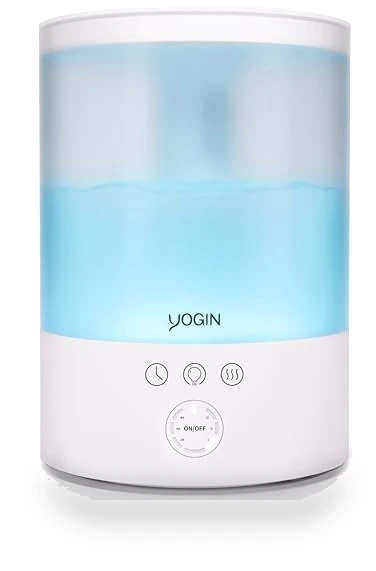 Ultrasonic Cool Mist Humidifier — Air Moisturizers, YOGIN