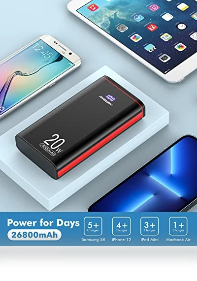 USB C Portable Charger PD 20W Fast Charging Power Bank — Chargers, Ayeway