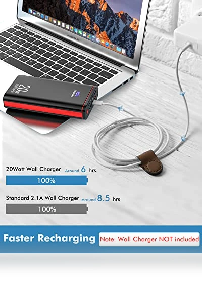 USB C Portable Charger PD 20W Fast Charging Power Bank — Chargers, Ayeway